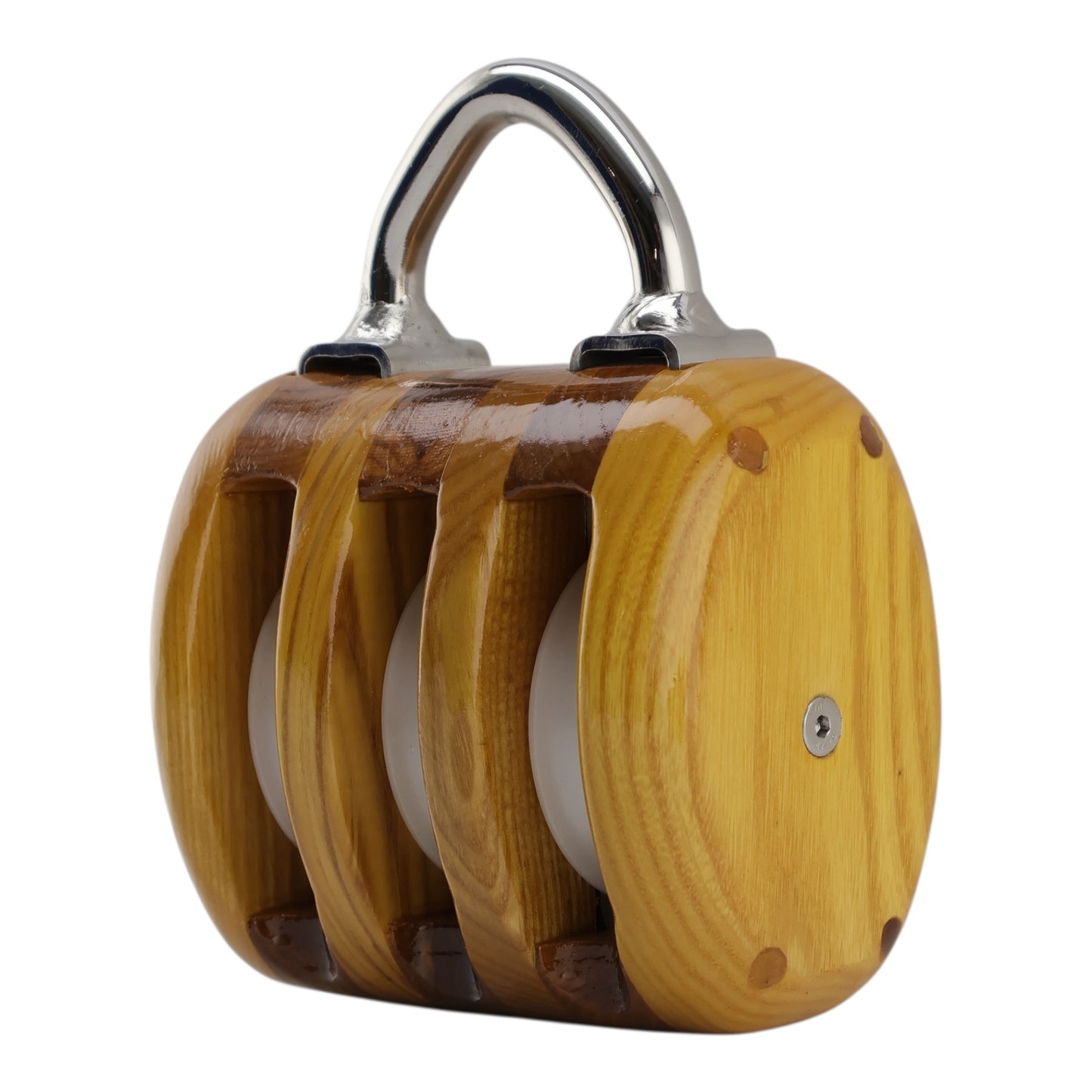 Houten blok - drieschijfs - standaardserie