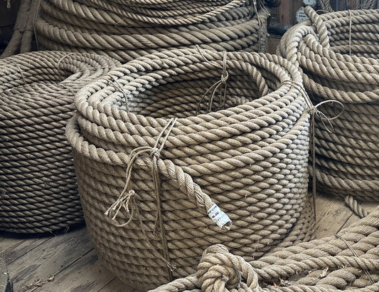 Polytex 3-strand or 4-strand laid polypropylene rope with an additional UV stabilizer