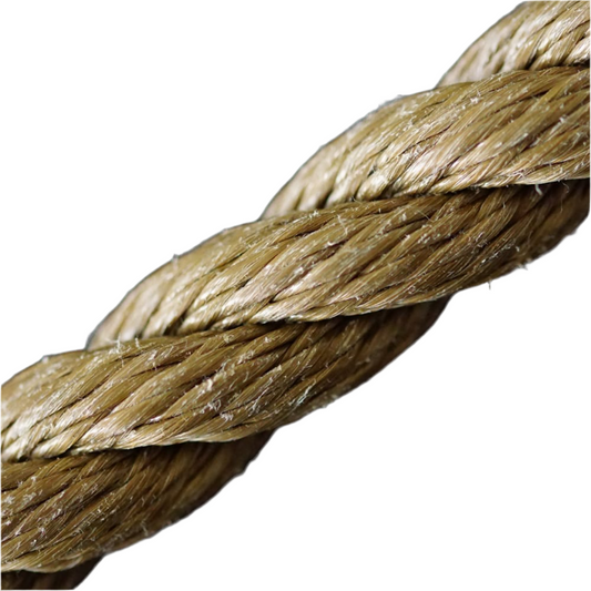 Polytex 3-strand or 4-strand laid polypropylene rope with an additional UV stabilizer