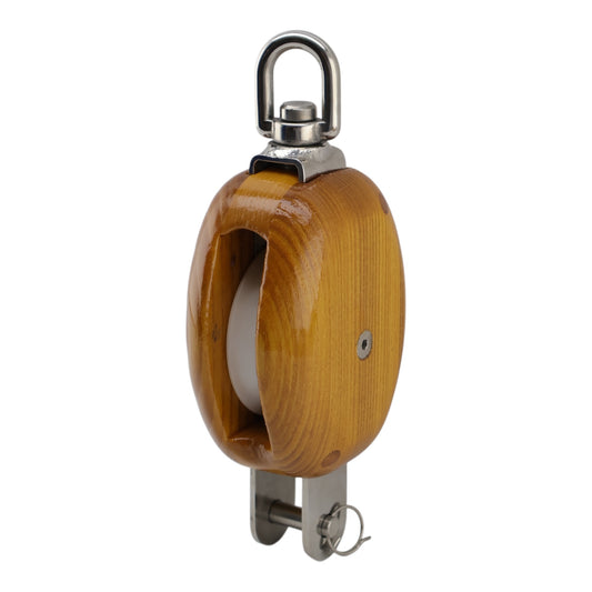 Wooden Block-Single Sheave Swifel-Standard Series